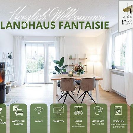 Ferienhaus Fantaisie - Wohnen Nahe Schlosspark -Stadtgrenze Bayreuth Fuer 1-5 Pers, Hunde Willkommen, Voll Eingezaeunt Eckersdorf Zewnętrze zdjęcie