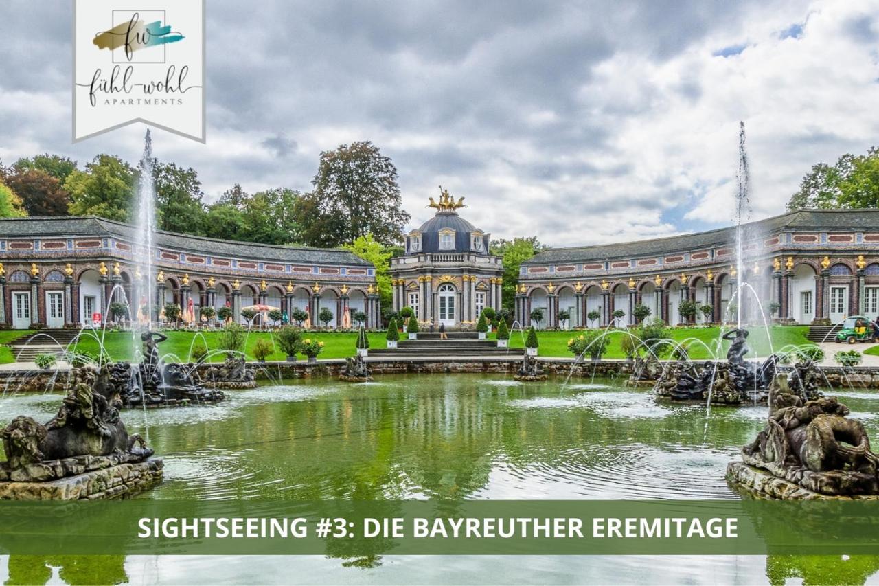 Ferienhaus Fantaisie - Wohnen Nahe Schlosspark -Stadtgrenze Bayreuth Fuer 1-5 Pers, Hunde Willkommen, Voll Eingezaeunt Eckersdorf Zewnętrze zdjęcie